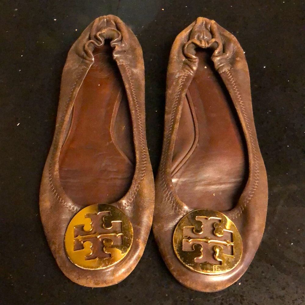 Tory Burch Brown Ballet flats